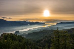 Columbia River Water Scene